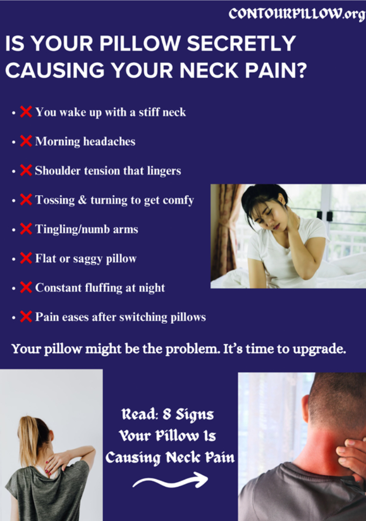 8 Signs Your Pillow Is Causing Neck Pain in 2025 (And How to Fix It)